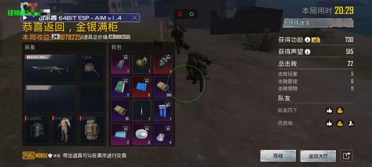 和平精英雷电模拟器辅助【钢铁侠】可过检测 匹配手机玩家